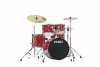 TAMA Stagestar Drum Set 5 pcs (20 BD) - Candy Red Sparkle/Chrome HW + MEINL Cymbals BCS Cymbal Set